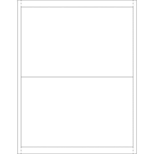 5 x 8 Vinyl Envelope Insert Cards 100/Case