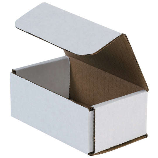 5 x 3 x 2 White Corrugated Mailers  50/Bundle