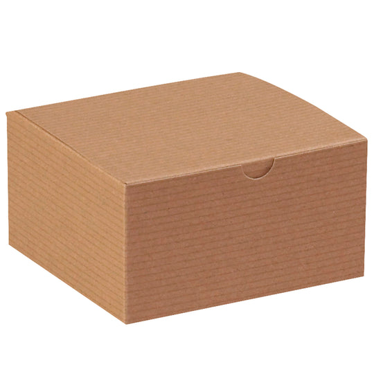 5 x 5 x 3 Kraft (Brown) Gift Box 100/Case