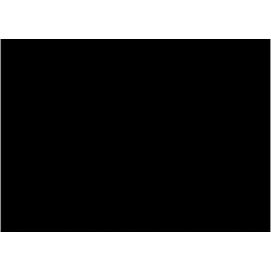 5 x 7" Black Inventory Rectangle Labels 500/Roll