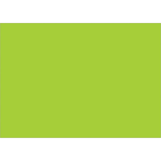 5 x 7" Fluorescent Green Inventory Rectangle Labels 500/Roll