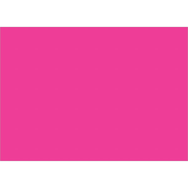 5 x 7" Fluorescent Pink Inventory Rectangle Labels 500/Roll