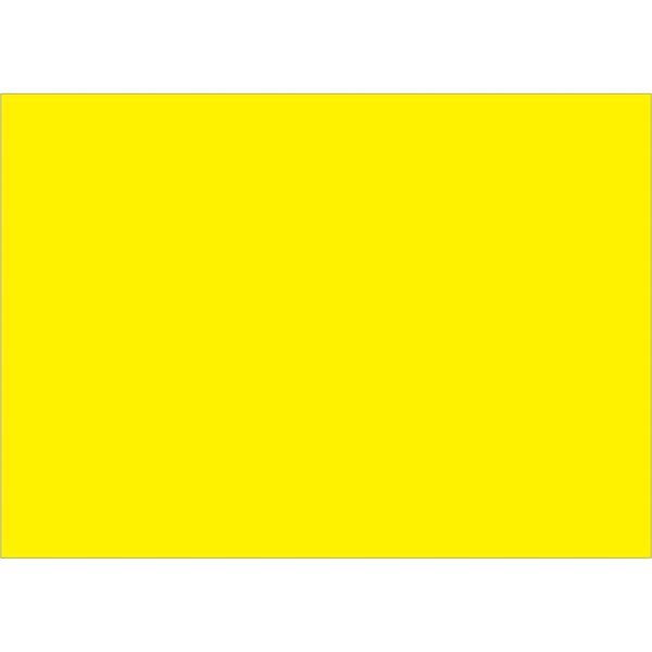 5 x 7" Fluorescent Yellow Inventory Rectangle Labels 500/Roll
