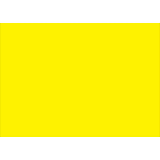 5 x 7" Fluorescent Yellow Inventory Rectangle Labels 500/Roll