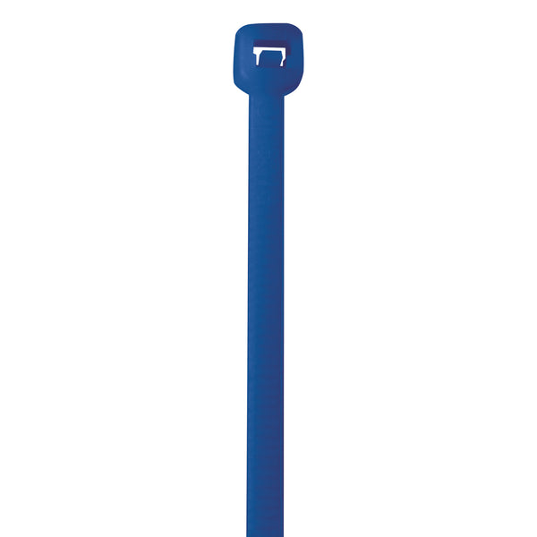 14" (50 lb Tensile) Blue Cable Ties 1000/Case