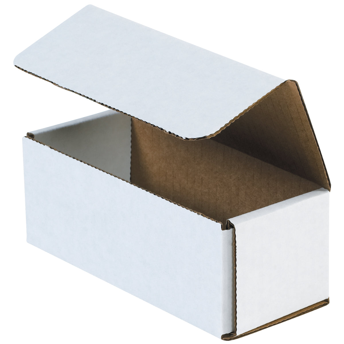 100-Pack White Corrugated Shipping Boxes - 6.5" X 2.75" X 2.5" Mailer Boxes For Small Items