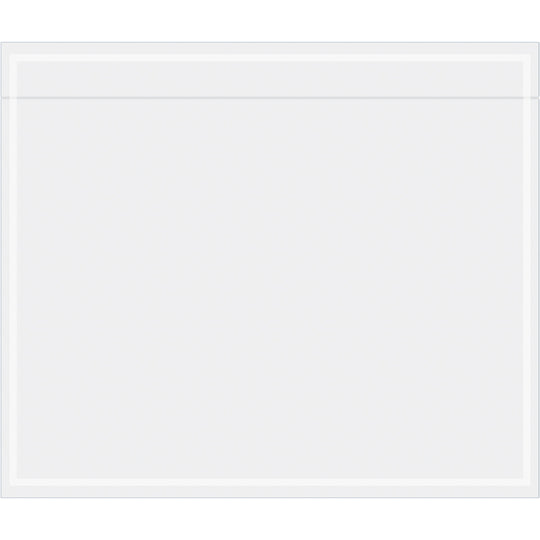 6-1/2 x 5-1/2 Clear Packing List Envelopes Envelopes 1000/Case