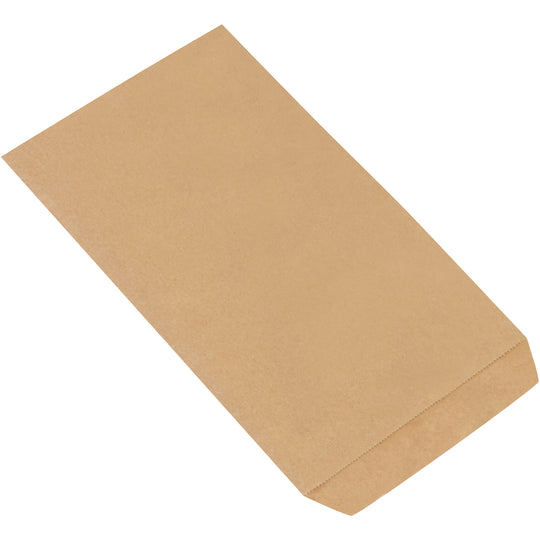 6 1/4 x 9 1/4 Kraft Flat Merchandise Bags 3000/Case
