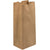 6 5/16 x 4 1/8 x 13 3/8 Kraft Hardware Bags 500/Case