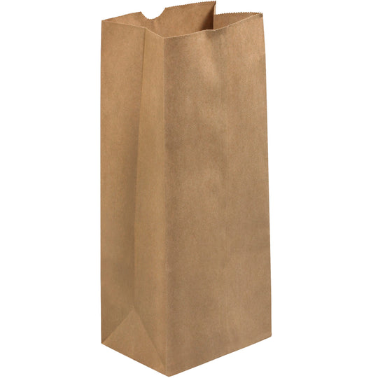 6 5/16 x 4 1/8 x 13 3/8 Kraft Hardware Bags 500/Case