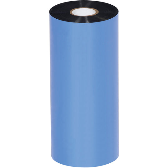 6.50" x 1476' Black Zebra Thermal Transfer Ribbons - Wax/Resin 12/Case
