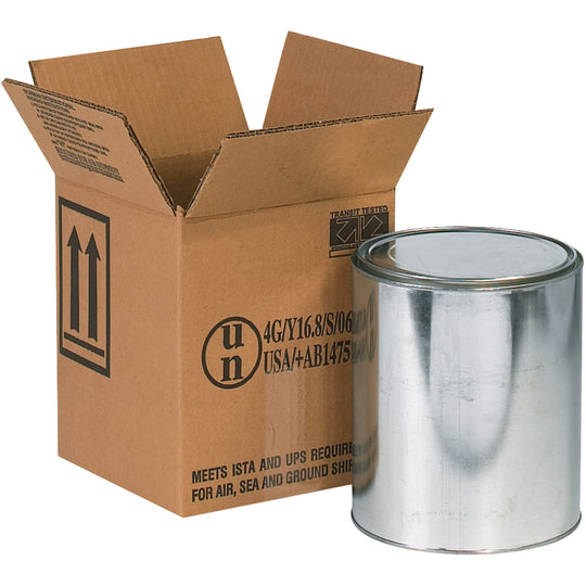 6 7/8 x 6 7/8 x 7 7/8 1 - 1 Gallon Haz Mat Boxes  20/Bundle