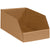 6 x 12 x 4 1/2 Kraft Open-Top Corrugated Bin Box 50/Bundle