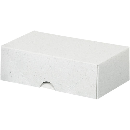 6 x 3 1/2 x 2 (Business Card Size) 2-pc White Folding Carton  200/Case