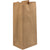 6 x 3 5/8 x 11 Kraft Hardware Bags 500/Case
