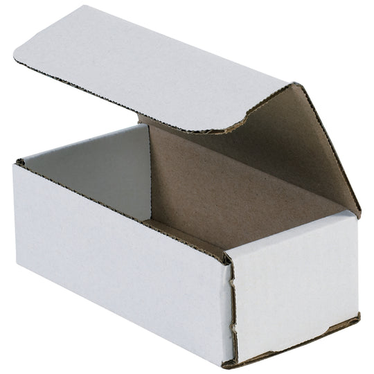 6 x 3 x 2 White Corrugated Mailers  50/Bundle