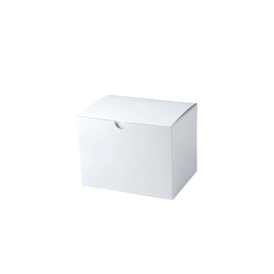 6 x 4 1/2 x 4 1/2 White Gloss Gift Box 100/Case