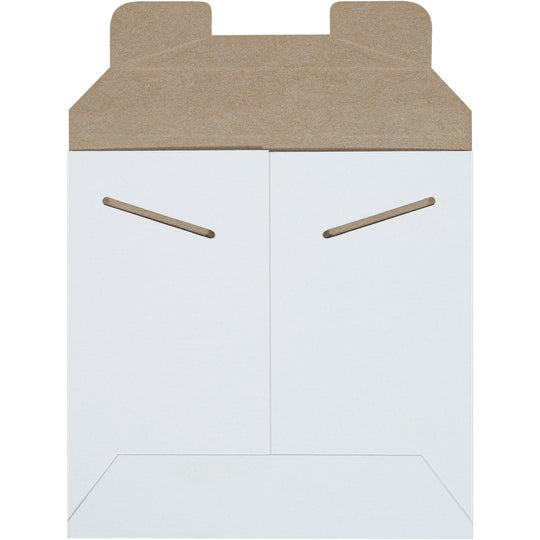 6 x 6 White Rigid Mailer 200/Case