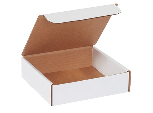 6 x 6 x 2 White Literature Mailers 50/Bundle