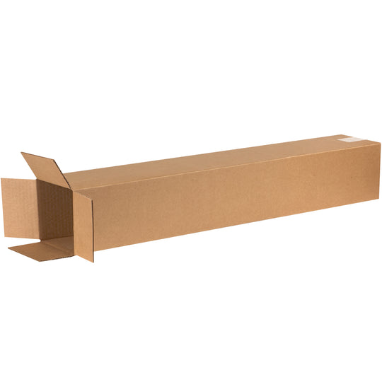 6 x 6 x 38 Corrugated Boxes 25/Bundle