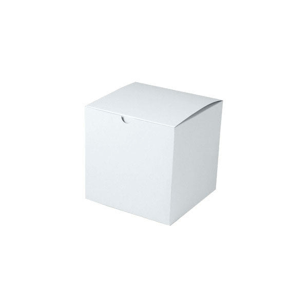 6 x 6 x 6 White Gloss Gift Box 100/Case