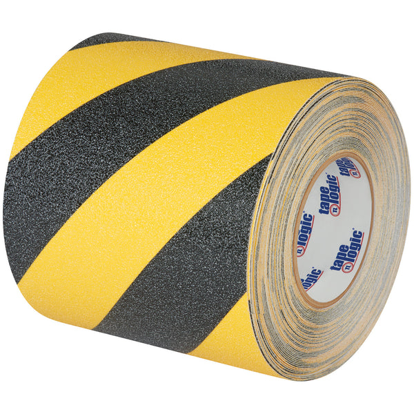 6" x 60 Feet Black/Yellow Striped Heavy-Duty Anti-Slip Tape