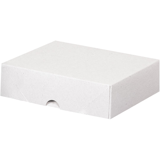 6 x 7 x 2 (Business Card Size) 2-pc White Folding Carton 200/Case