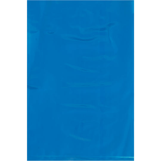 6 x 9 - 2 Mil Blue Flat Poly Bags 1000/Case