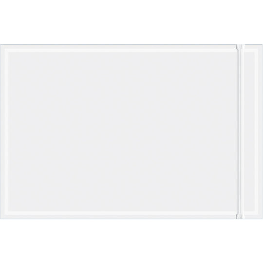 6 x 9 Clear Resealable Packing List Envelopes 1000/Case