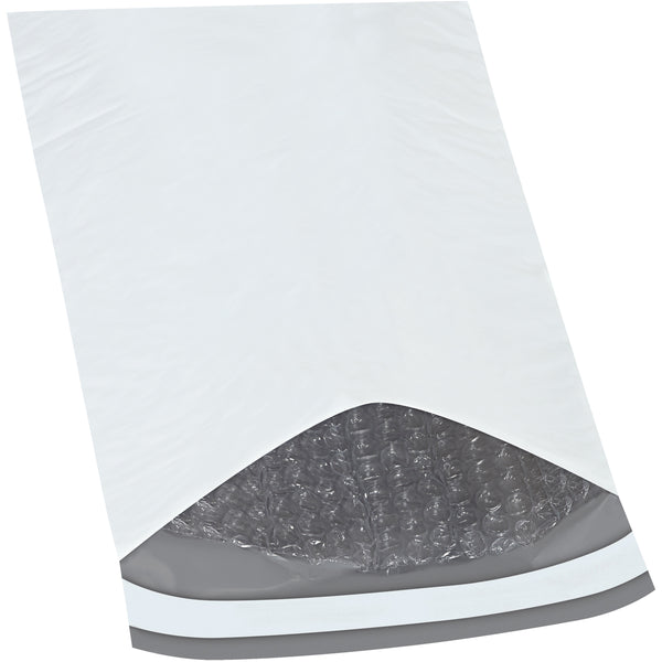 7 1/4 x 12 - #1 Self-Seal White Poly Bubble Mailers 100/Case