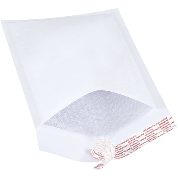 7 1/4 x 12 - #1 Self-Seal White Bubble Mailers 100/Case