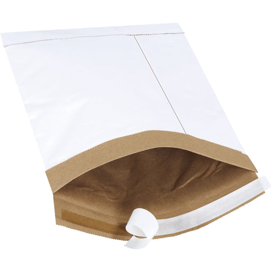 7 1/4 x 12 - #1 Self-Seal White Padded Mailer 100/Case