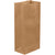 7 3/4 x 4 3/4 x 16 Kraft Hardware Bags 500/Case