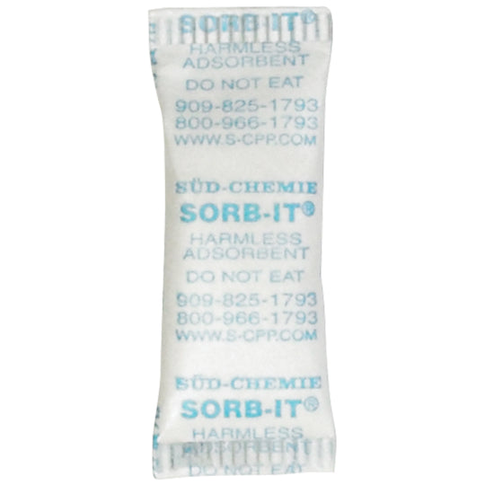 7/8 x 1 1/2" Silica Gel Packets 5000/Pail