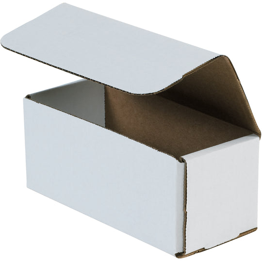 7 x 3 x 3 White Corrugated Mailers 50/Bundle