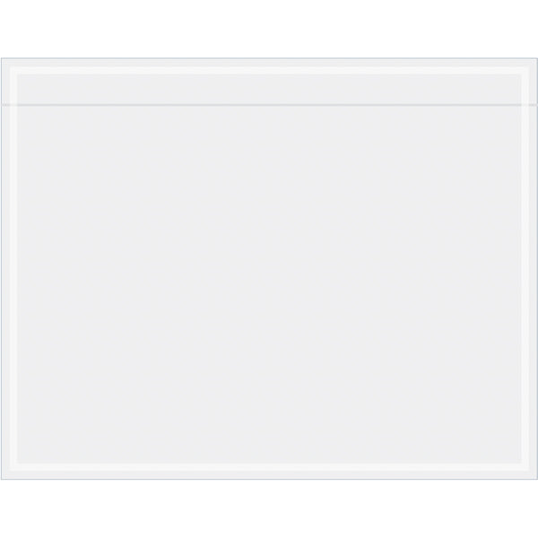 7 x 5-1/2 Clear Packing List Envelopes Envelopes 1000/Case