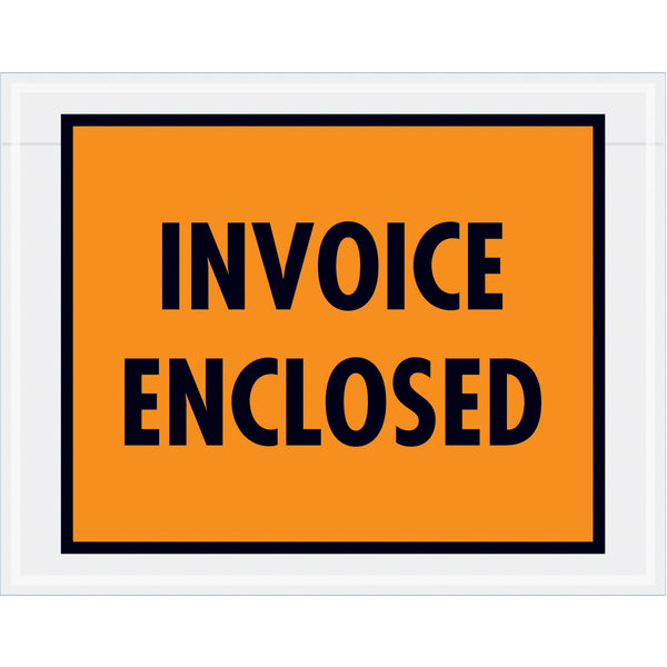 7 x 5-1/2 Invoice Enclosed Envelopes (Full Face) 1000/Case