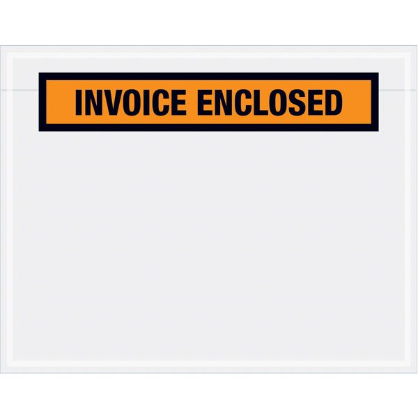 7-1/2 x 5-1/2 Invoice Enclosed Envelopes (Panel Face) 1000/Case