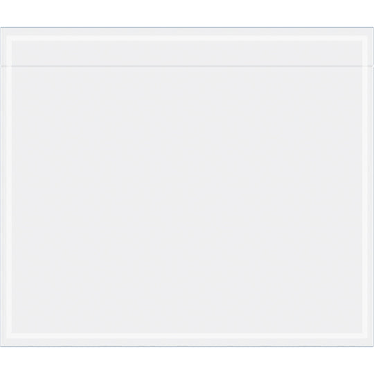 7 x 6 Clear Packing List Envelopes Envelopes 1000/Case