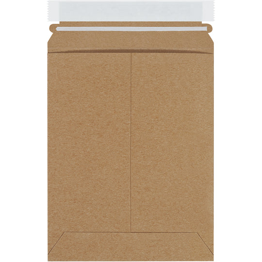 7 x 9 Self-Seal Kraft Rigid Mailer 100/Case