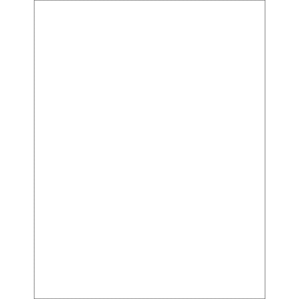 8 1/2 x 11 Vinyl Envelope Insert Cards 50/Case