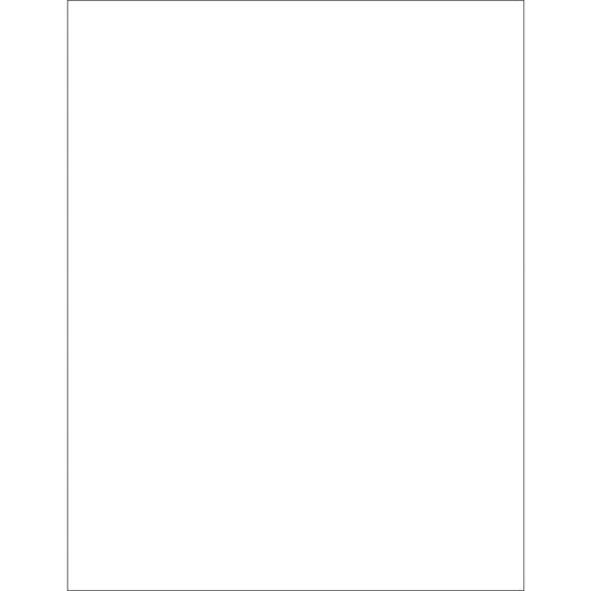 8 1/2 x 11 Vinyl Envelope Insert Cards 50/Case