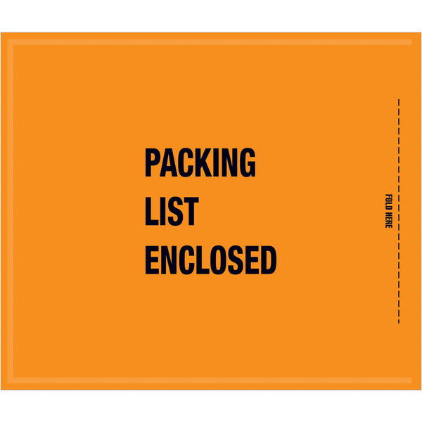 8-1/2 x 10 Military Packing List Envelopes 1000/Case