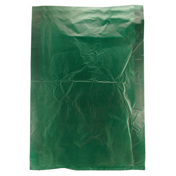 8 1/2 x 11 Dark Green Hi-Density Flat Merchandise Bags (.60 mil thickness) 1000/Case