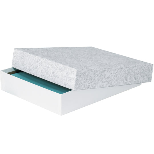 8 1/2 x 11 x 2 Rigid 2-pc Set-Up Carton 40/Case