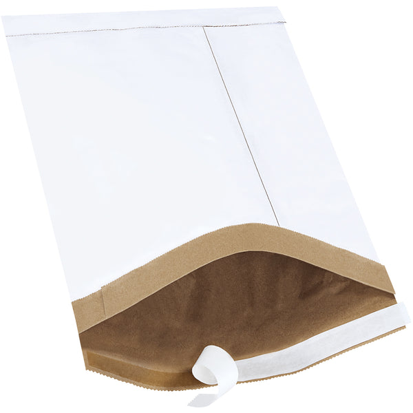 8 1/2 x 12 - #2 Self-Seal White Padded Mailer - 25/Case