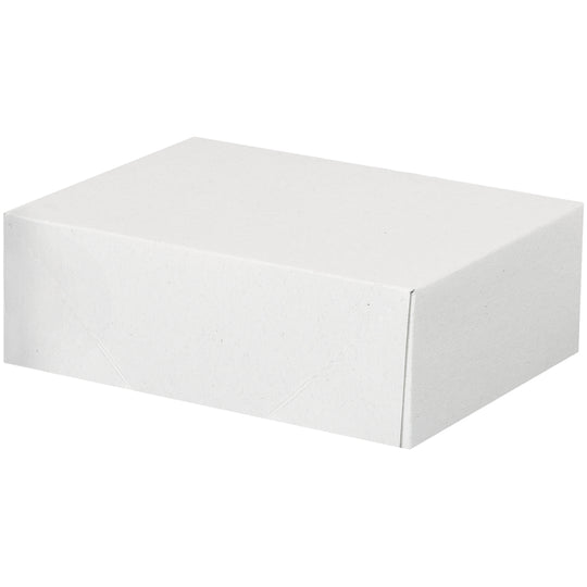8 5/8 x 6 1/2 x 3 (Business Form Size) 2-pc White Folding Carton  200/Case
