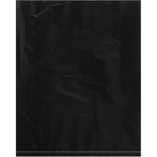 8 x 10 - 2 Mil Black Flat Poly Bags 1000/Case