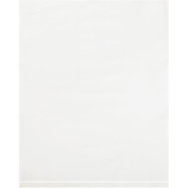 8 x 10 - 2 Mil White Flat Poly Bags 1000/Case