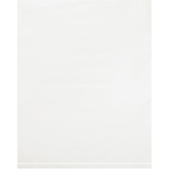 8 x 10 - 2 Mil White Flat Poly Bags 1000/Case
